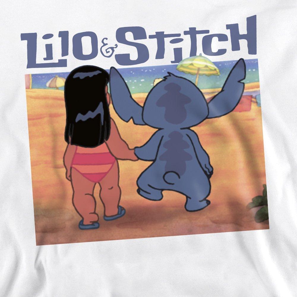 White - Disney - Lilo & Stitch Into the Sunset Sweatshirt White - 2