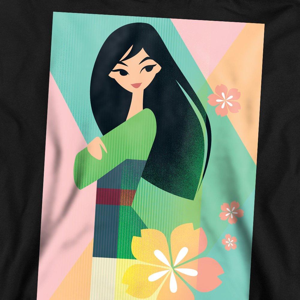 Black - Disney - Mulan Simplistic Illustration Sweatshirt Black - 2
