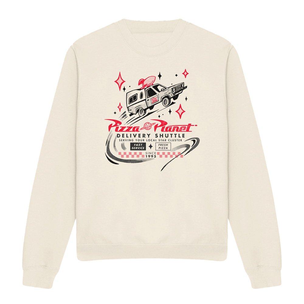 Beige - Disney - Toy Story Pizza Planet Delivery Sweatshirt Natura - 4
