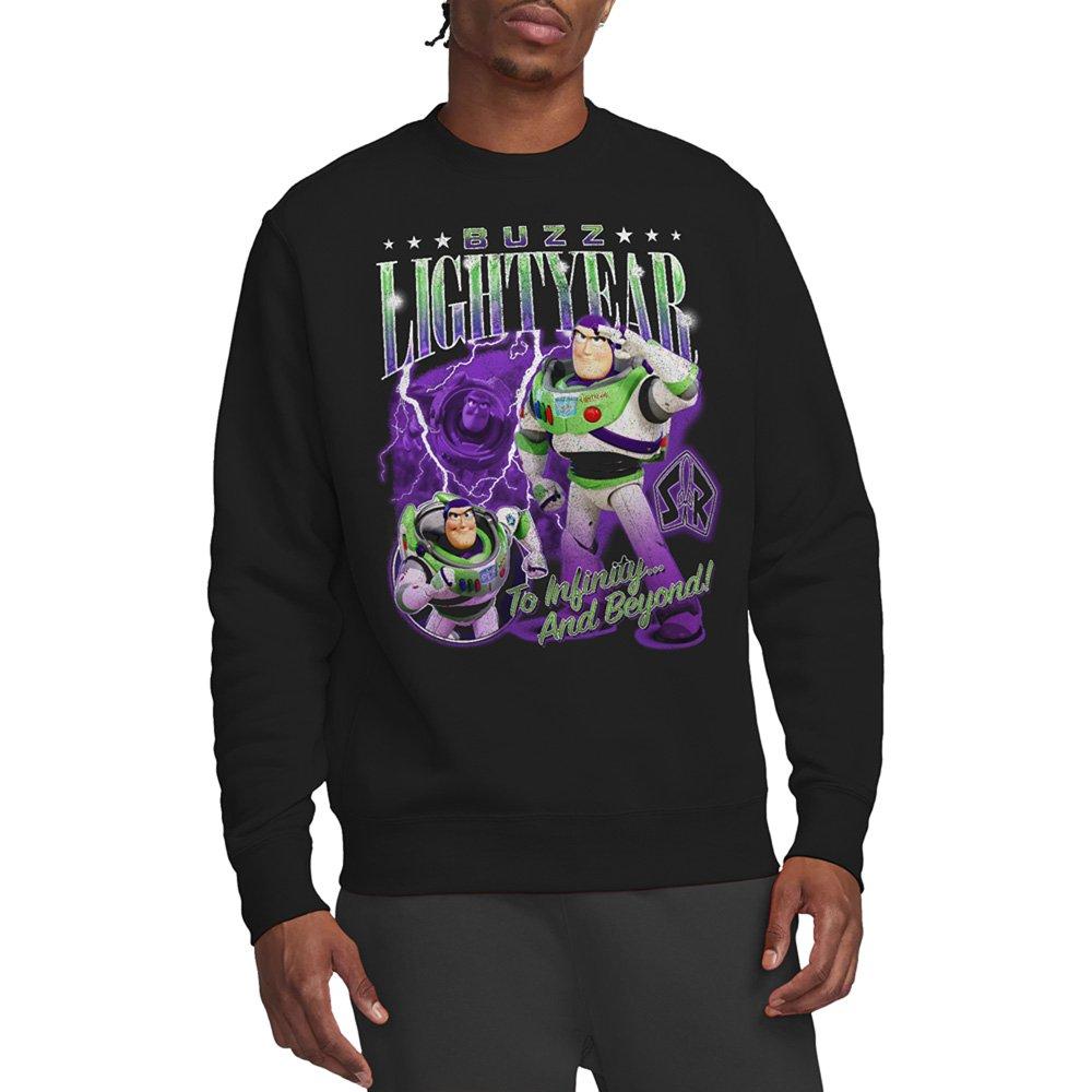 Black - Disney - Toy Story Buzz Lightyear Homage Sweatshirt Black - 1