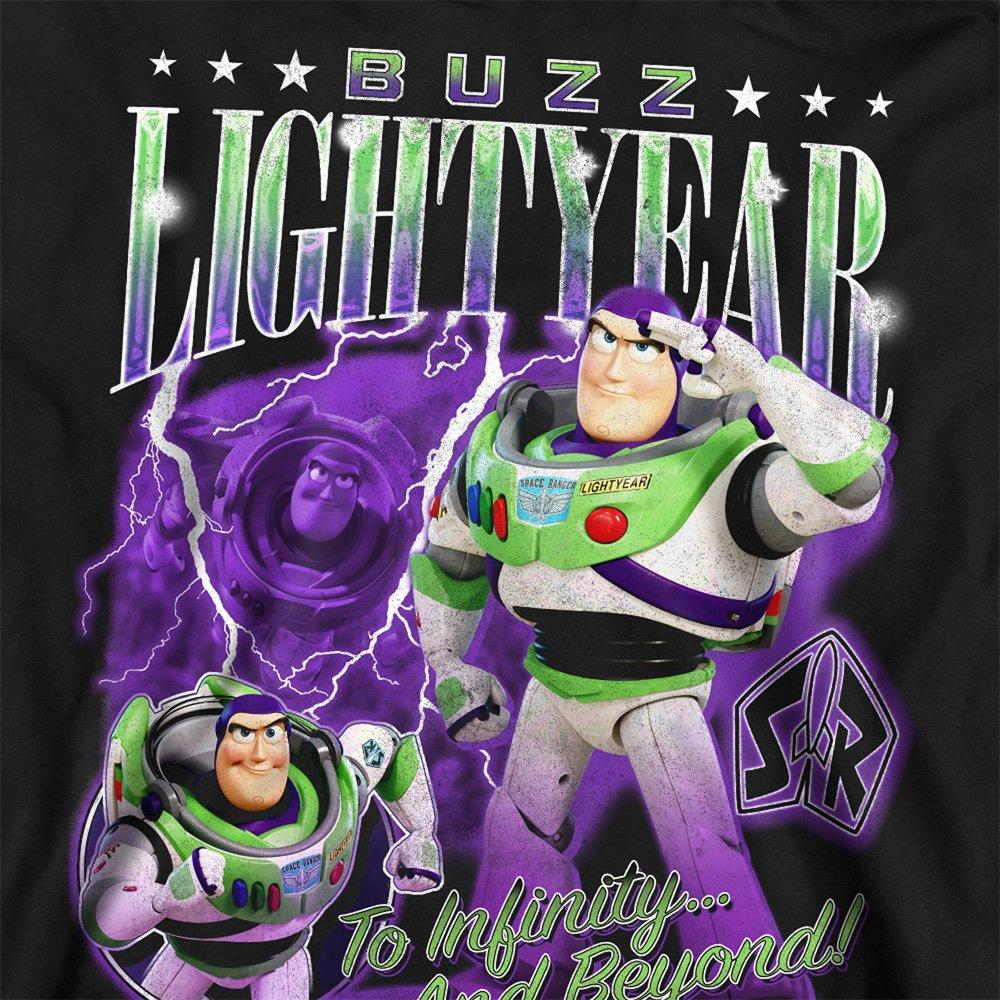 Black - Disney - Toy Story Buzz Lightyear Homage Sweatshirt Black - 2