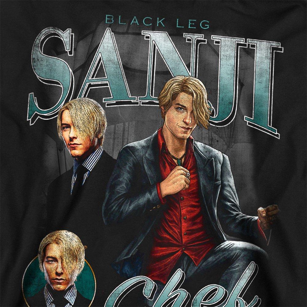 Black - One Piece - One Piece Sanji Homage Sweatshirt Black - 2