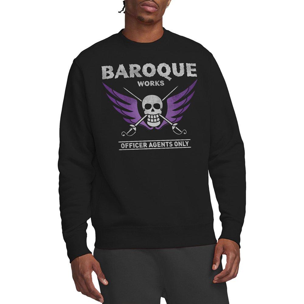 One Piece One Piece Baroque Works Agent Sweatshirt Black