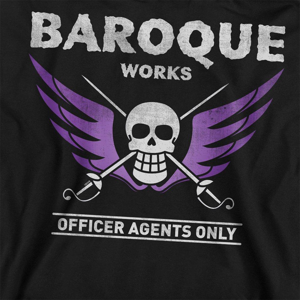 Black - One Piece - One Piece Baroque Works Agent Sweatshirt Black - 2
