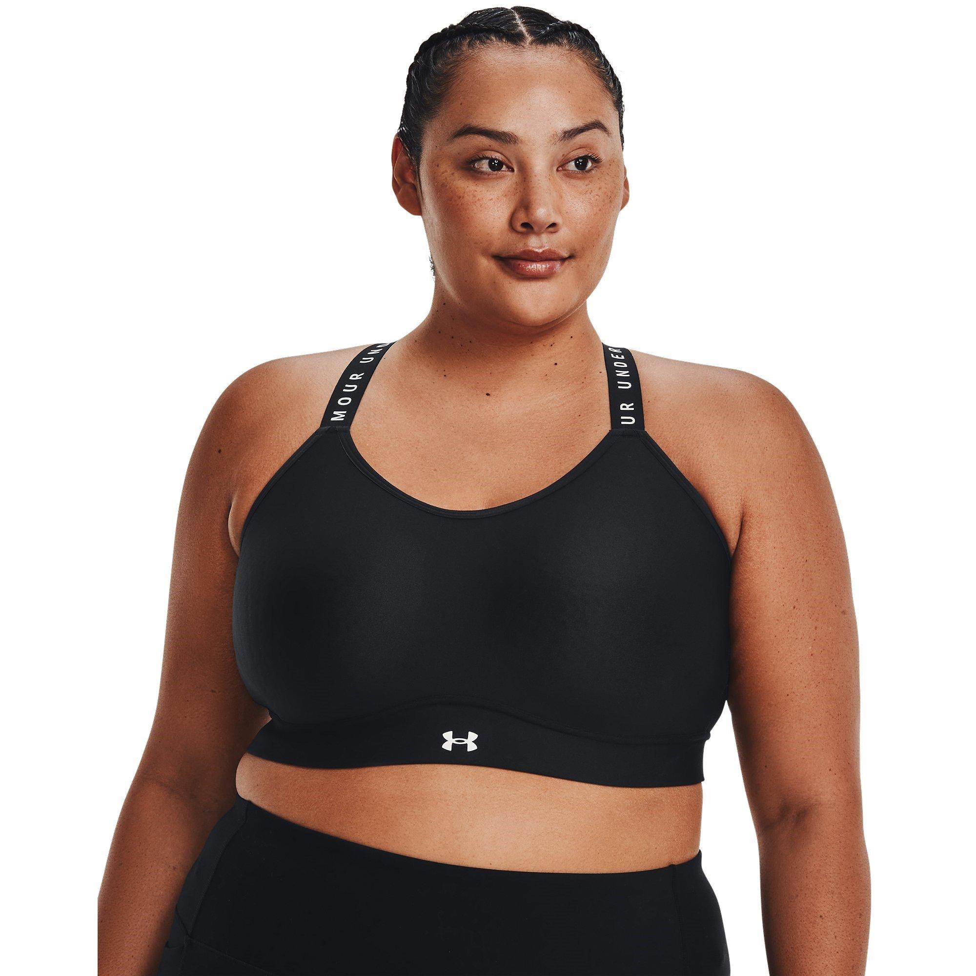 Zwart - Under Armour - Ua Infinity Mid Covered& Medium Impact Sports Bra Womens - 2