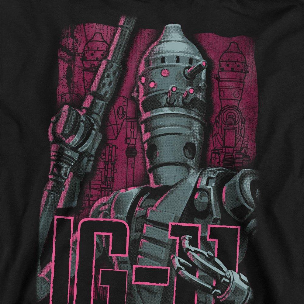Black - Star Wars - The Mandalorian Bounty Hunter Ig11 Sweatshirt Bla - 2
