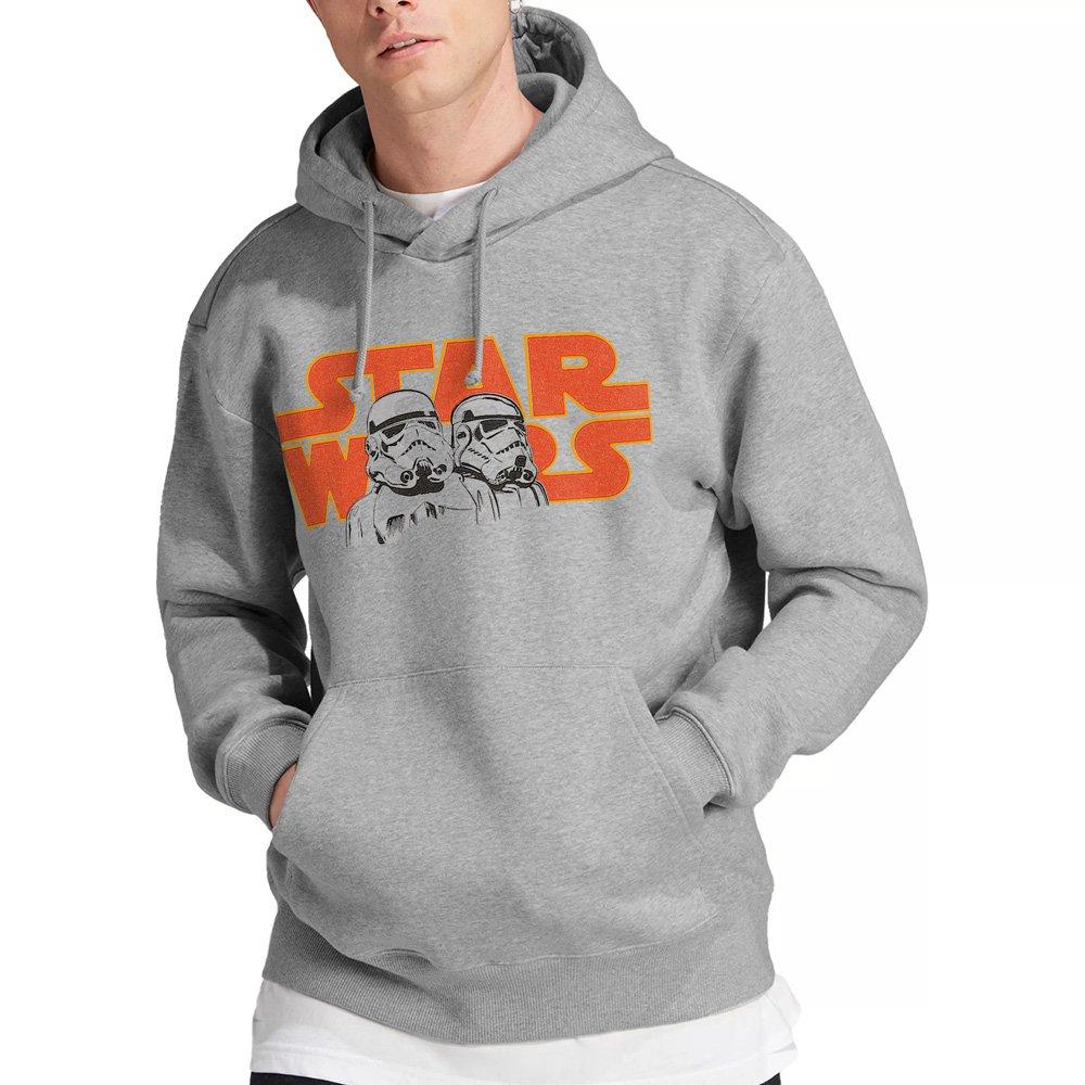 Grey - Star Wars - Star Wars Trooper Pair Mens Pullover Hoodie Grey - 1
