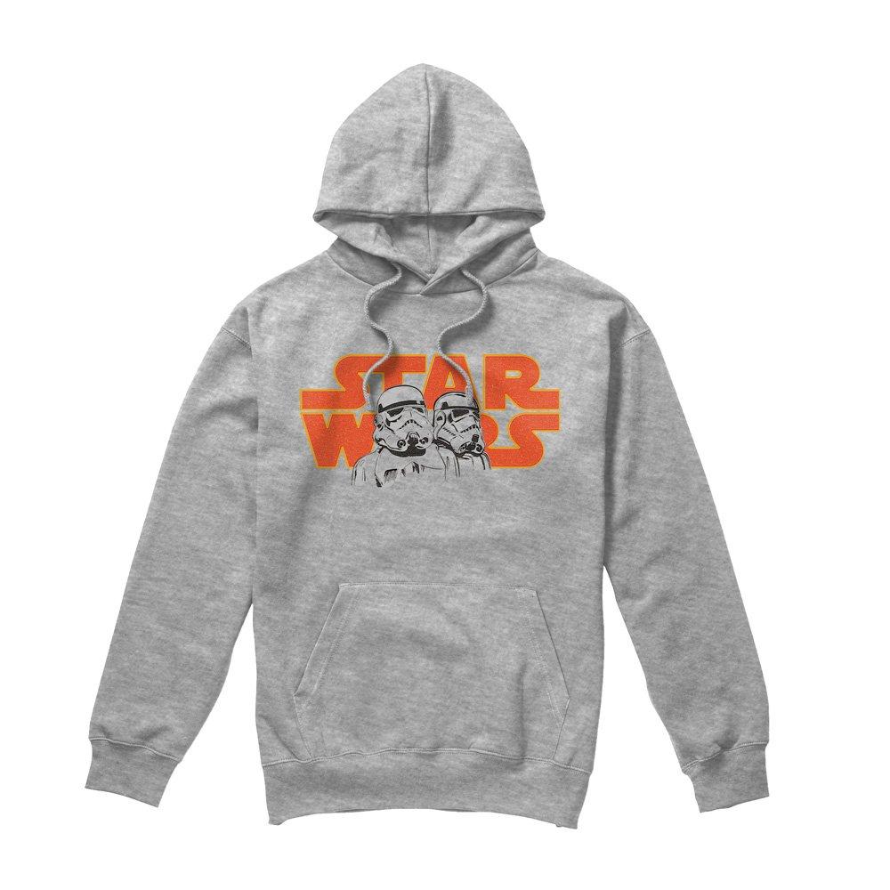 Grey - Star Wars - Star Wars Trooper Pair Mens Pullover Hoodie Grey - 4