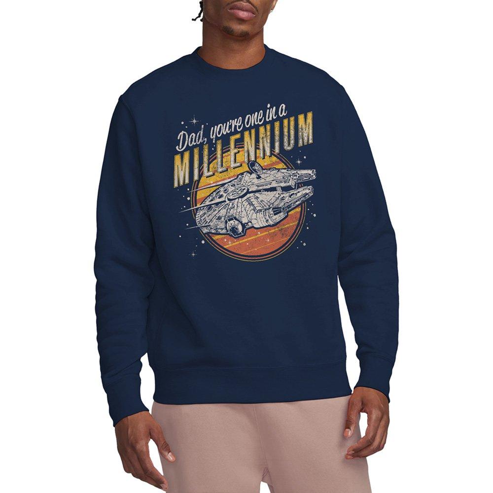 Navy - Star Wars - Star Wars Dad One In A Millennium Vintage Sweatshi - 1