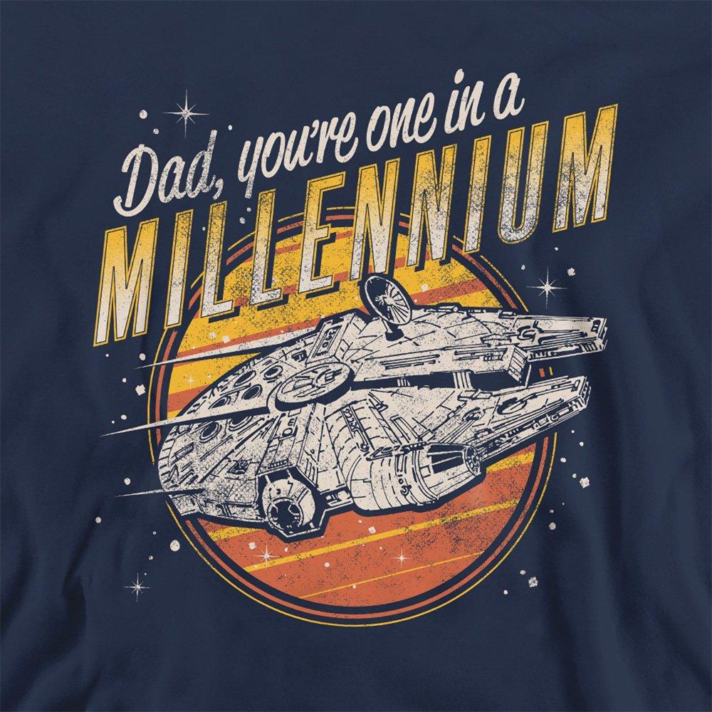 Navy - Star Wars - Star Wars Dad One In A Millennium Vintage Sweatshi - 2
