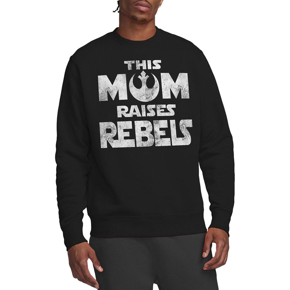 Black - Star Wars - Star Wars Mothers Day Mom Raises Rebels Sweatshir - 1