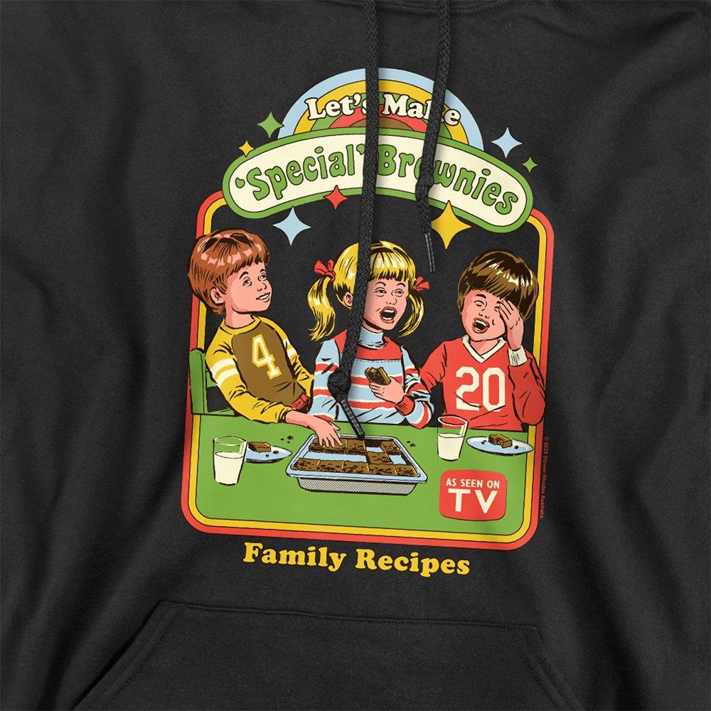 Black - Steven Rhodes - Steven Rhodes LetS Make Brownies Hoodie Black - 2