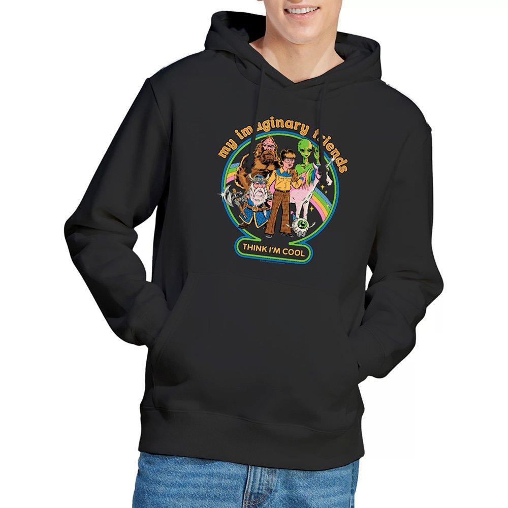 Black - Steven Rhodes - Steven Rhodes My Imaginary Friends Hoodie Black - 1