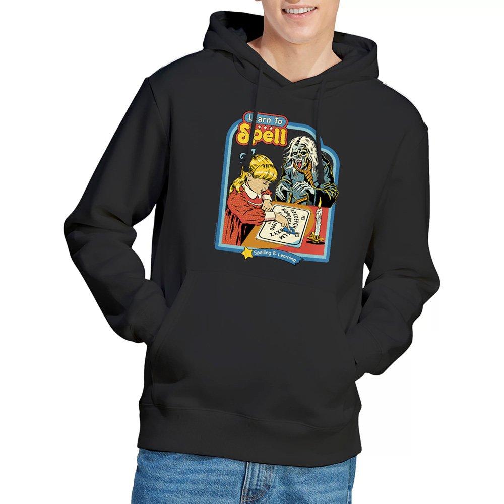 Black - Steven Rhodes - Steven Rhodes Learn To Spell Hoodie Black - 1