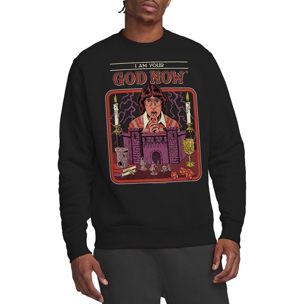 Black - Steven Rhodes - Steven Rhodes I Am Your God Now Sweatshirt Black - 1