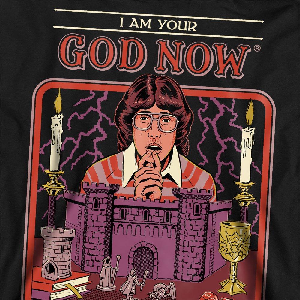 Black - Steven Rhodes - Steven Rhodes I Am Your God Now Sweatshirt Black - 2