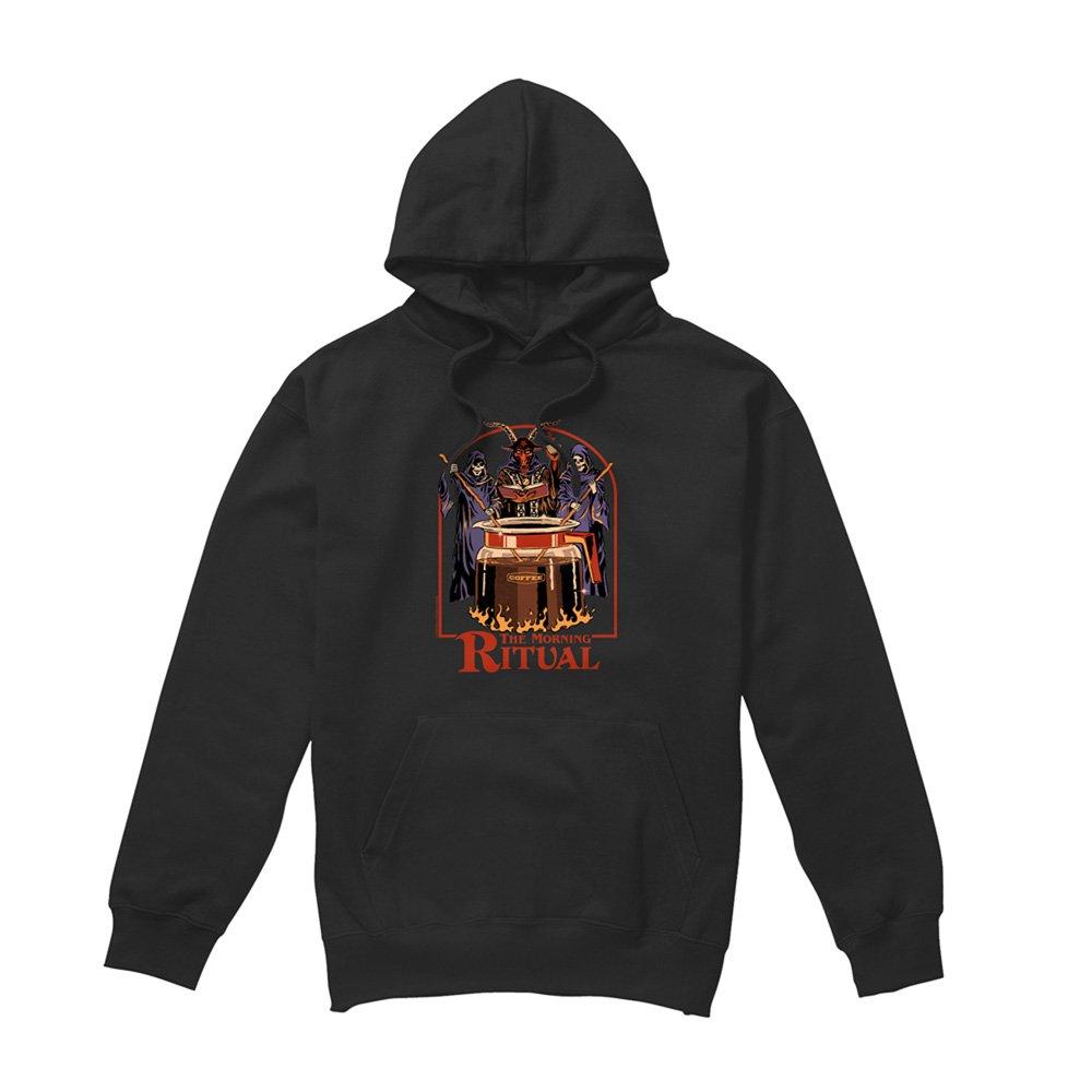 Black - Steven Rhodes - Steven Rhodes The Morning Ritual Hoodie Black - 4
