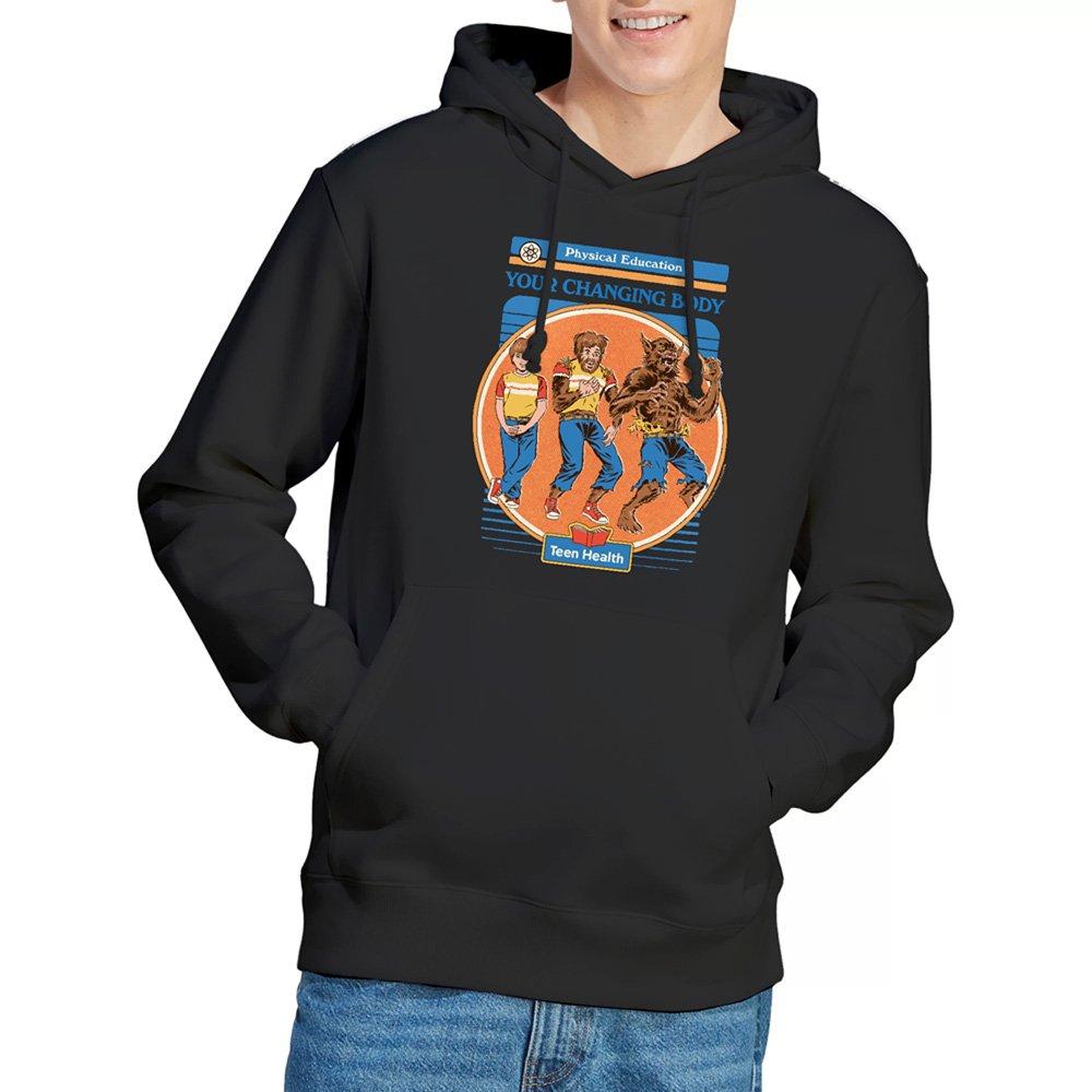 Black - Steven Rhodes - Steven Rhodes Your Changing Body Hoodie Black - 1
