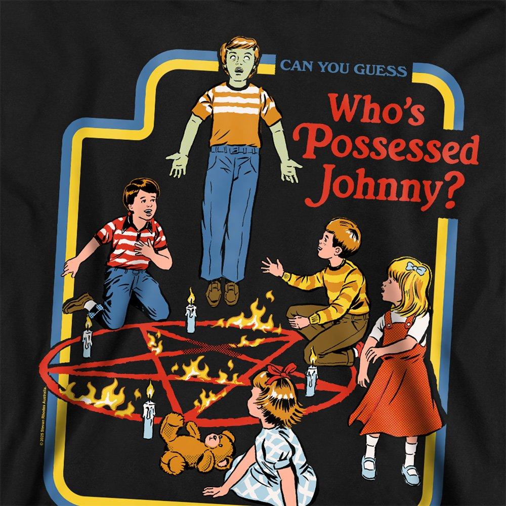 Black - Steven Rhodes - Steven Rhodes WhoS Possessed Johnny Sweatshirt B - 2