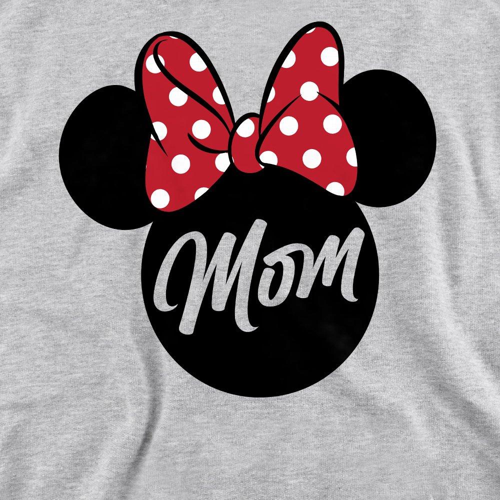 Light Grey - Minnie Mouse - Minnie Mouse Mothers Day Mom in Ears Sweatshirt L - 2