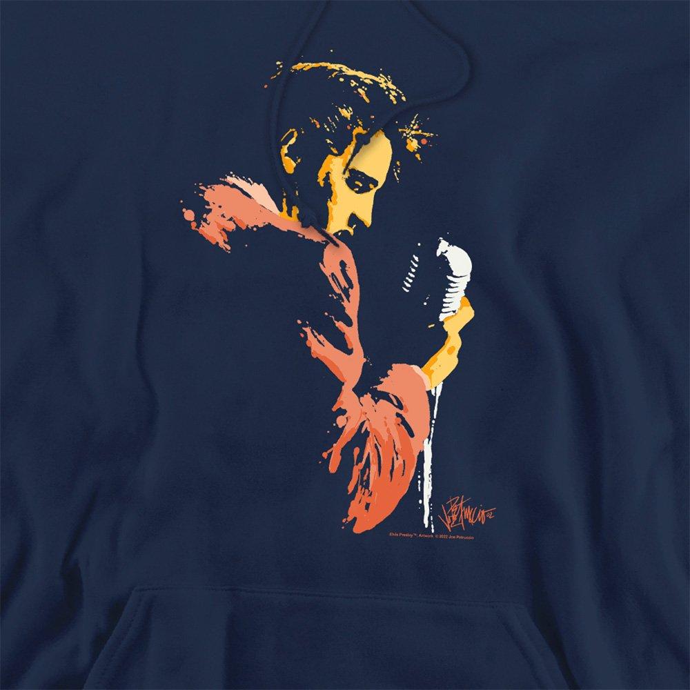 Navy - Elvis Presley - Elvis Presley Early Elvis Hoodie Navy - 2