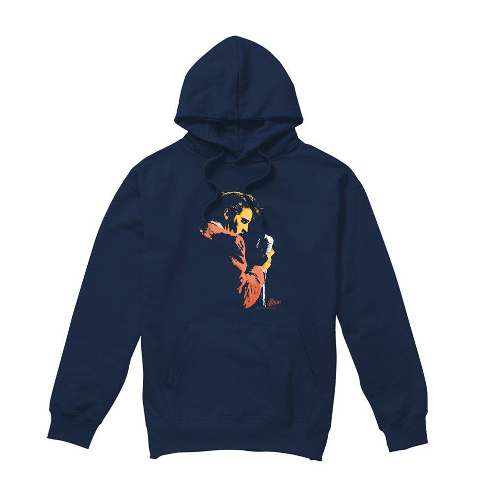 Navy - Elvis Presley - Elvis Presley Early Elvis Hoodie Navy - 4