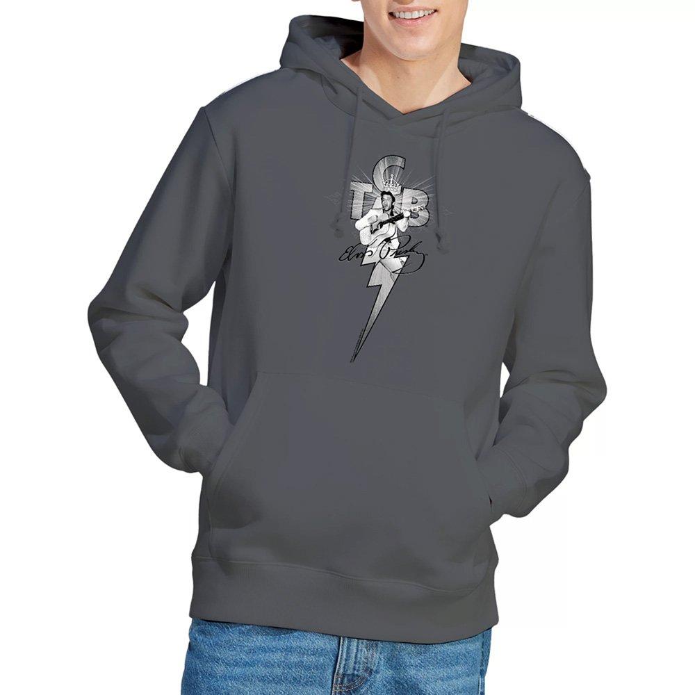 Charcoal - Elvis Presley - Elvis Presley Tcb Ornate Hoodie Charcoal - 1