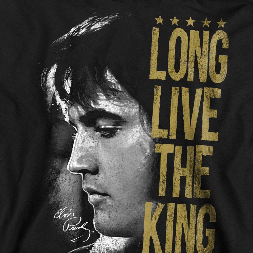 Black - Elvis Presley - Long Live The King Sweatshirt Black - 2