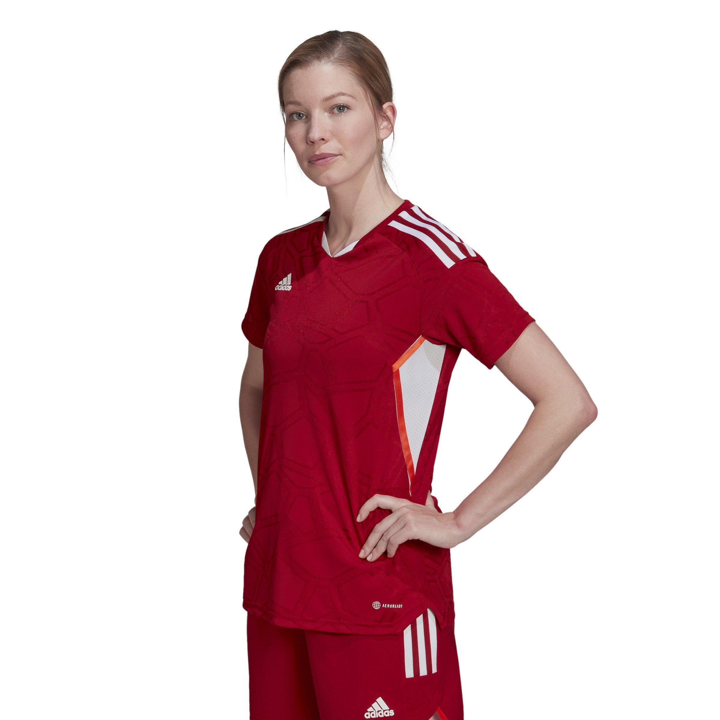 TM Pwr Red/Whit - adidas - Condivo 22 Match Day Shirt Womens - 3