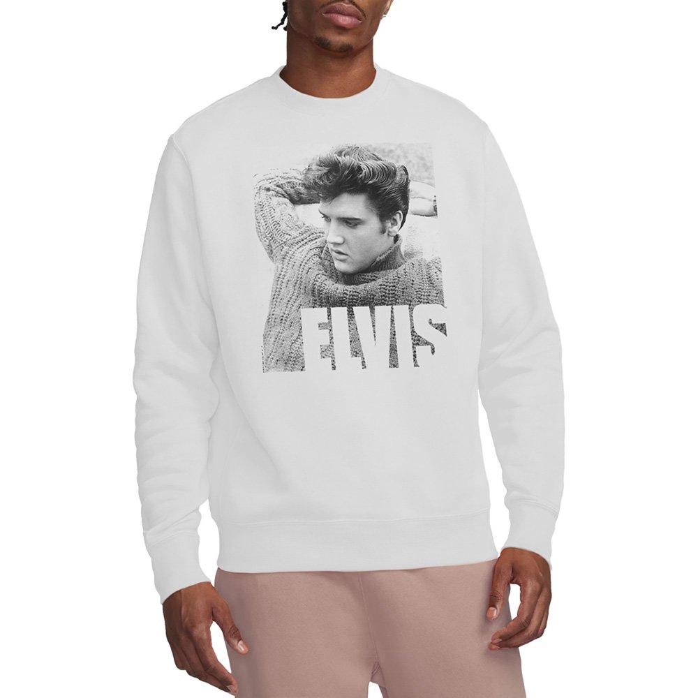 White - Elvis Presley - Elvis Presley Relaxing Sweatshirt White - 1