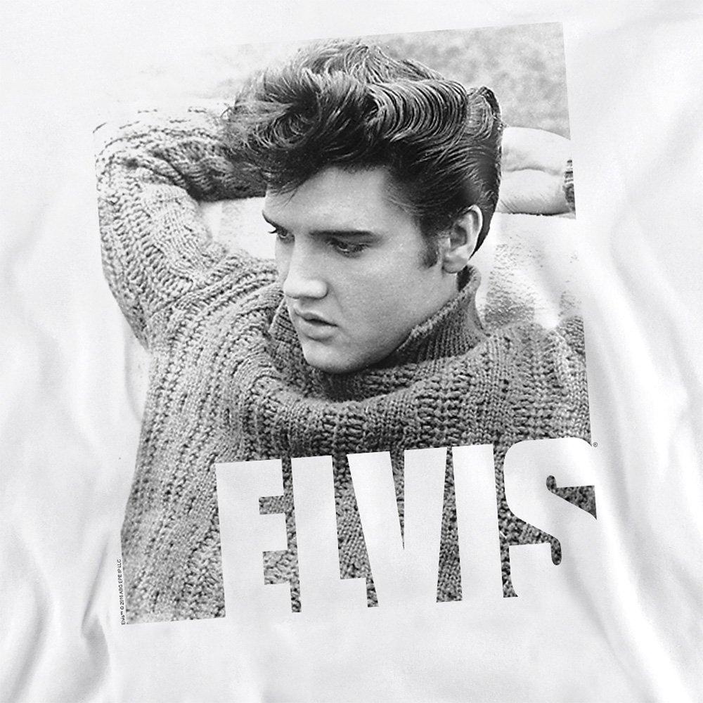 White - Elvis Presley - Elvis Presley Relaxing Sweatshirt White - 2