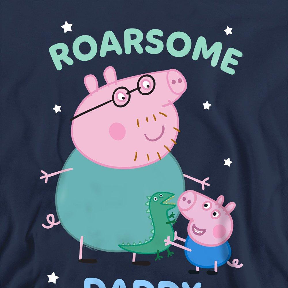 Navy - Hasbro - Peppa Pig Roarsome Daddy Pig Sweatshirt Navy - 2