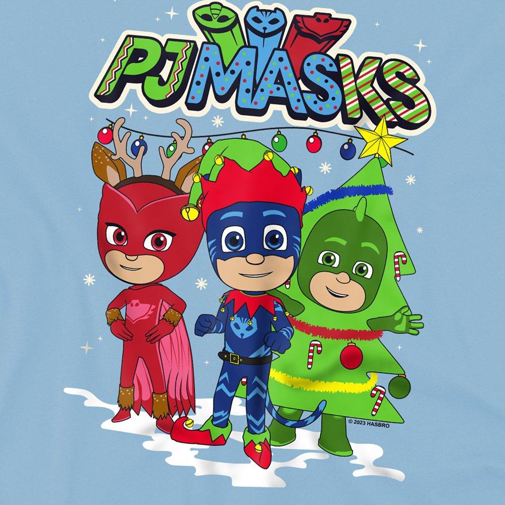 Light Blue - Hasbro - Pj Mask Catboy Owlette Gekko Christmas Heroes Kids - 2