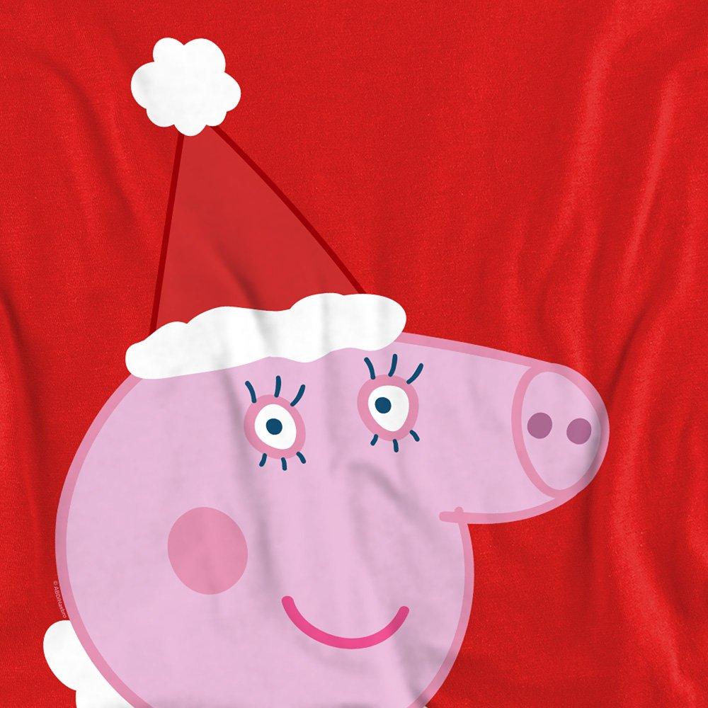 Red - Hasbro - Peppa Pig Mummy Pig Santa Hat Sweatshirt Red - 2