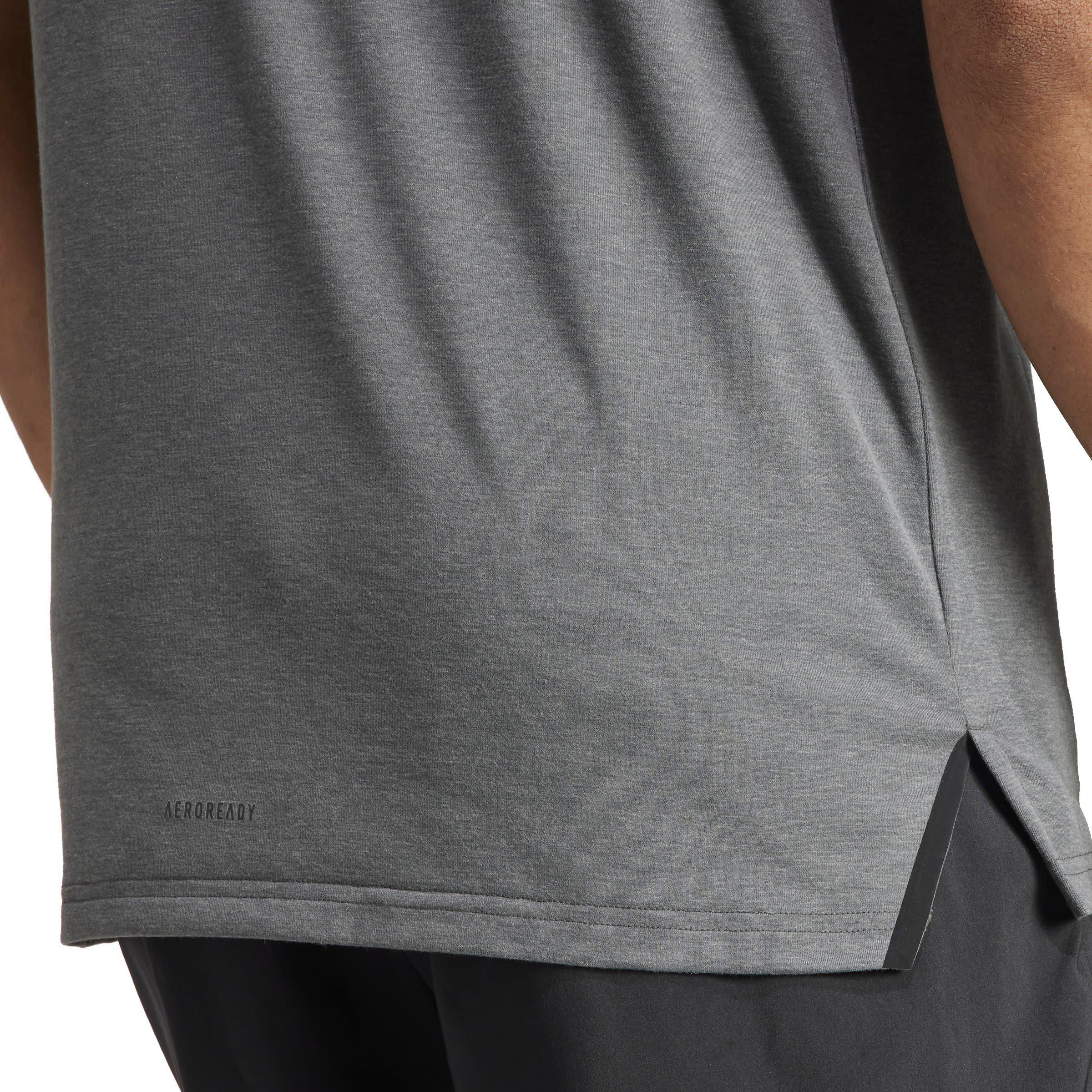 Dgn Solid Grey - adidas - Designed For Training Mens Performance T Shirt - 6