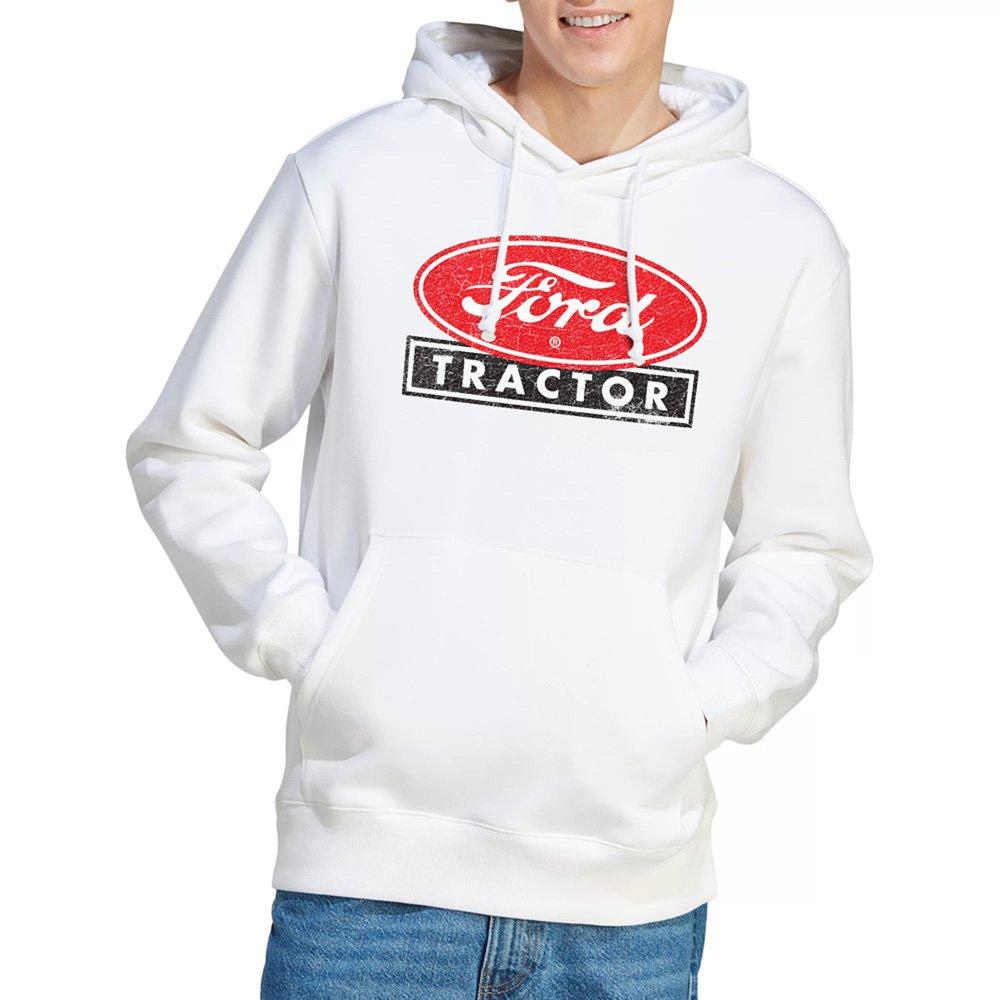 White - Ford - Ford Tractor Hoodie White - 1