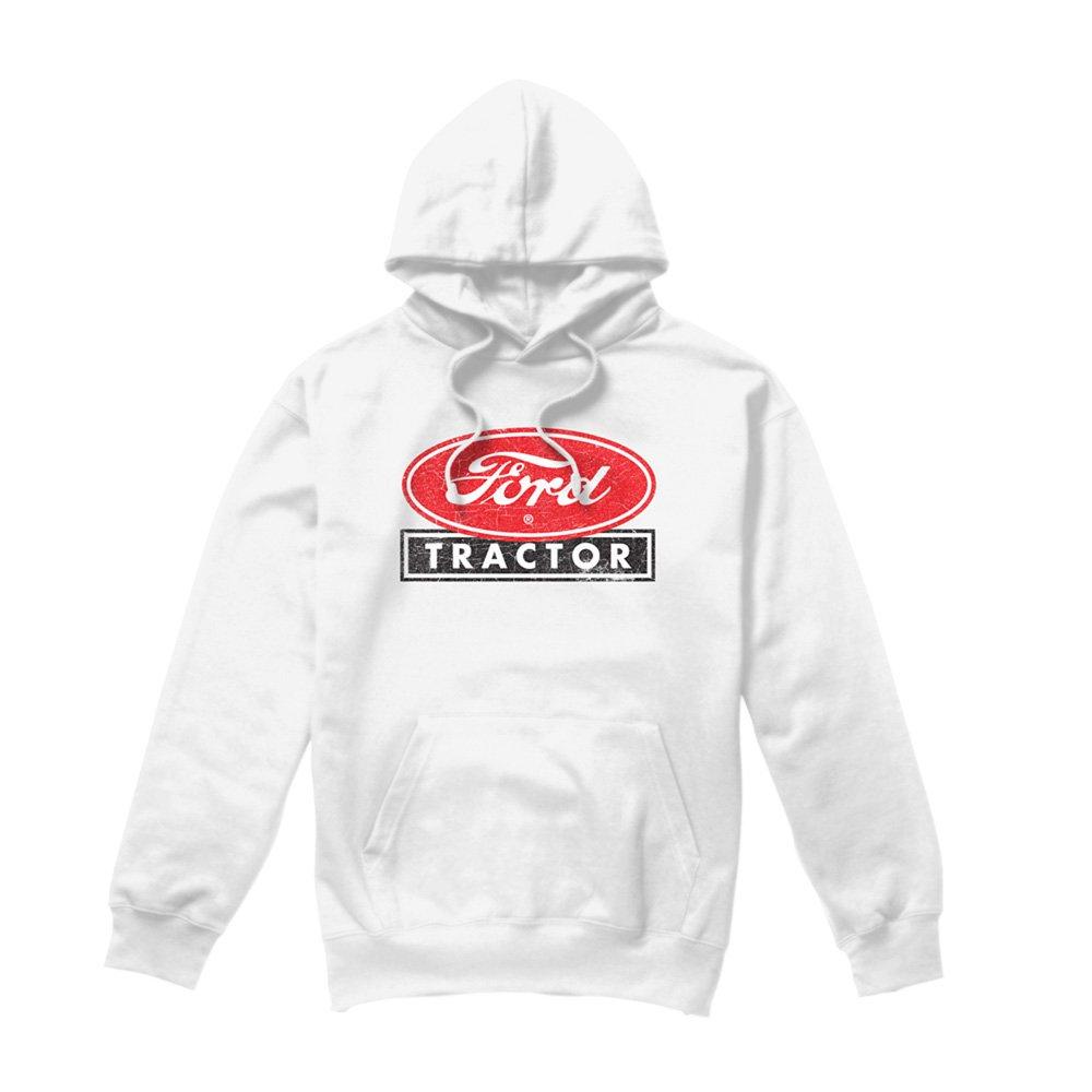 White - Ford - Ford Tractor Hoodie White - 4