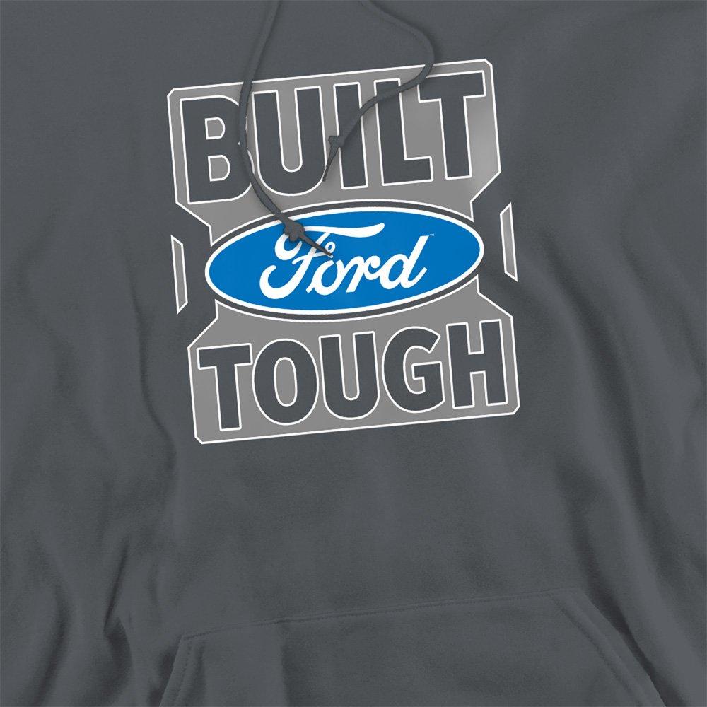 Charcoal - Ford - Ford Trucks Built Ford Tough Hoodie Charcoal - 2