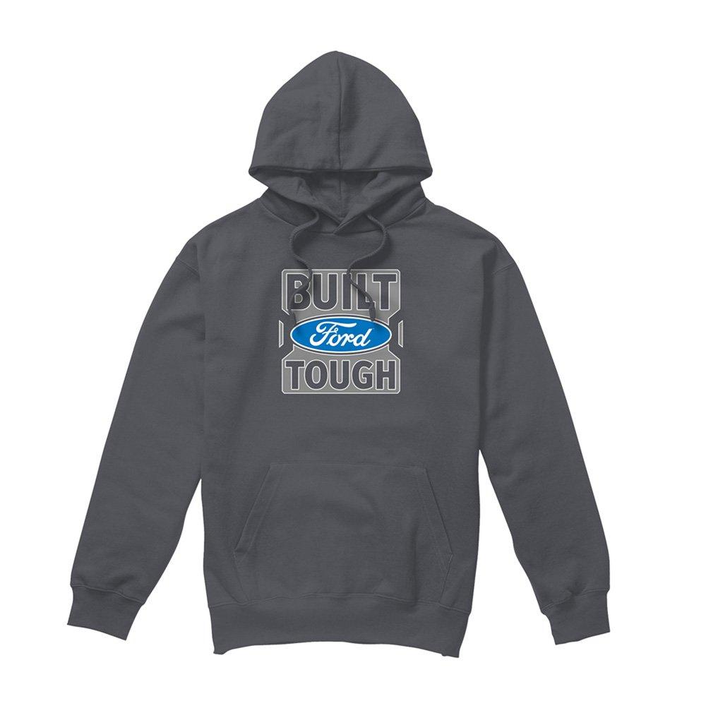 Charcoal - Ford - Ford Trucks Built Ford Tough Hoodie Charcoal - 4