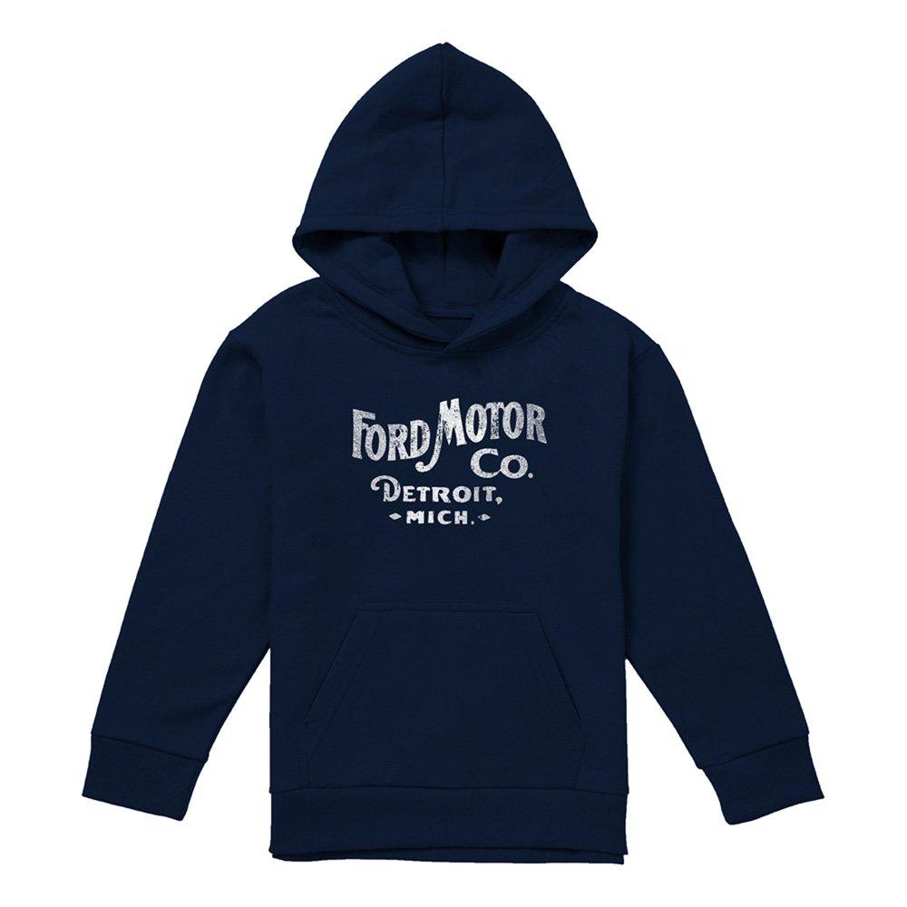 Navy - Ford - Ford Motor Co Youth Pull-Over Hoodie Navy - 1