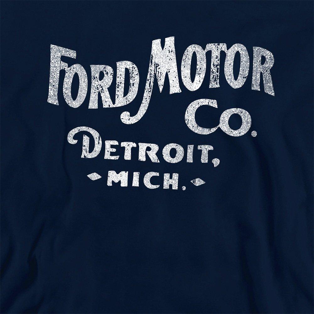 Navy - Ford - Ford Motor Co Youth Pull-Over Hoodie Navy - 2