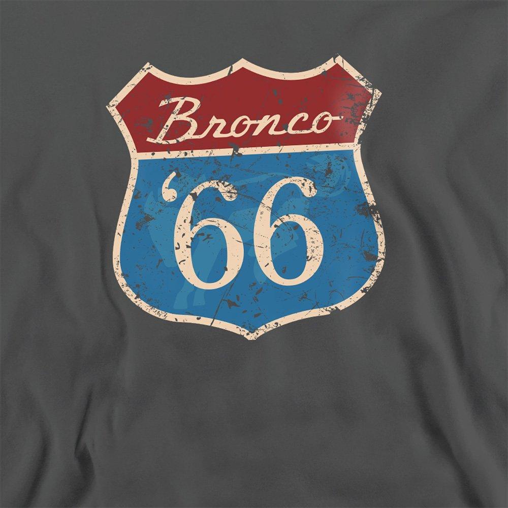 Charcoal - Ford - Ford Bronco Route 66 Bronco Sweatshirt Charcoal - 2