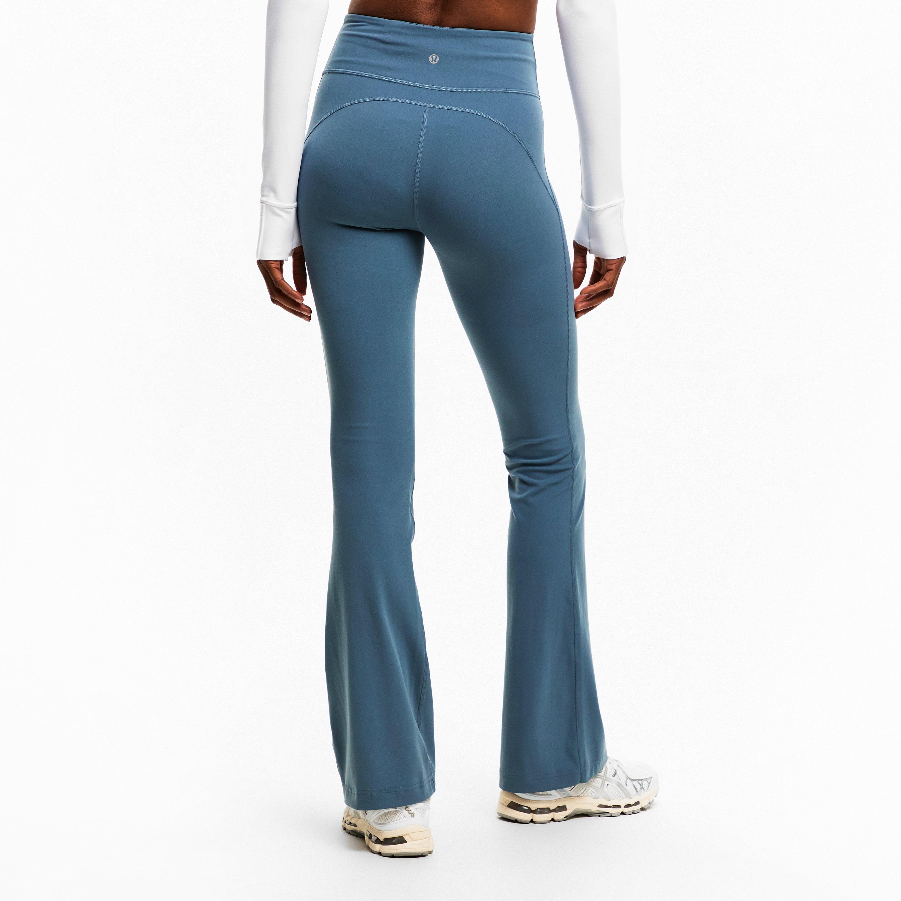 Steel Blue - Lululemon - Women'S Groove Super-High-Rise Flared Pant - 4
