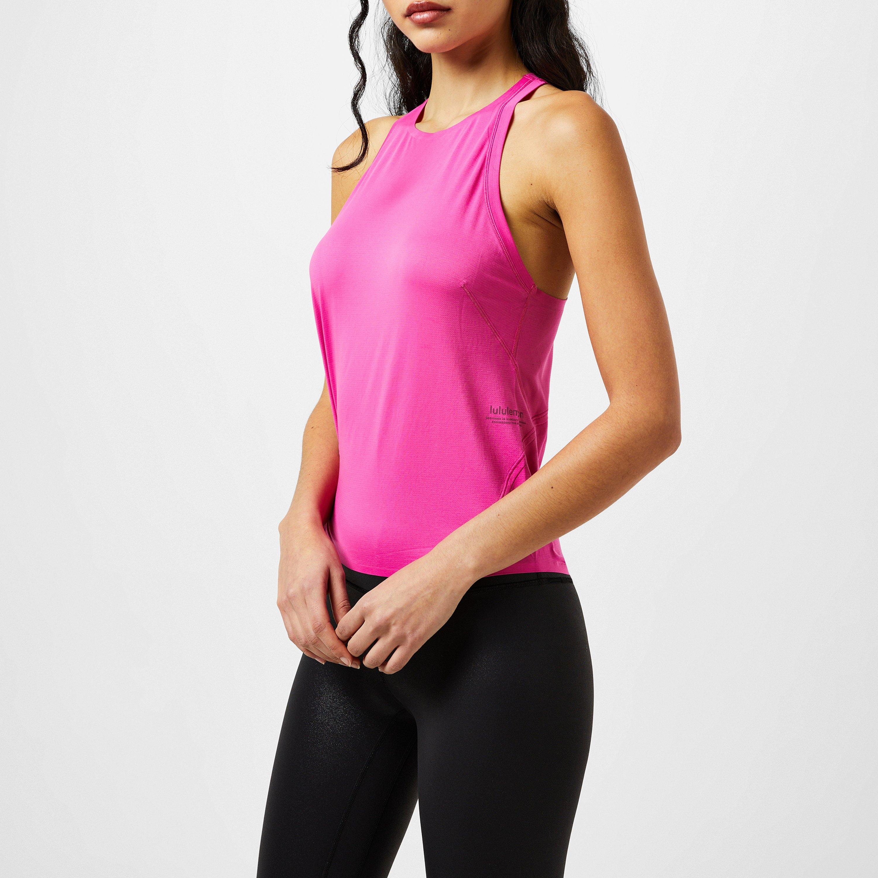 Sonic Pink - Lululemon - Loose Racer Back Tank Top - 1