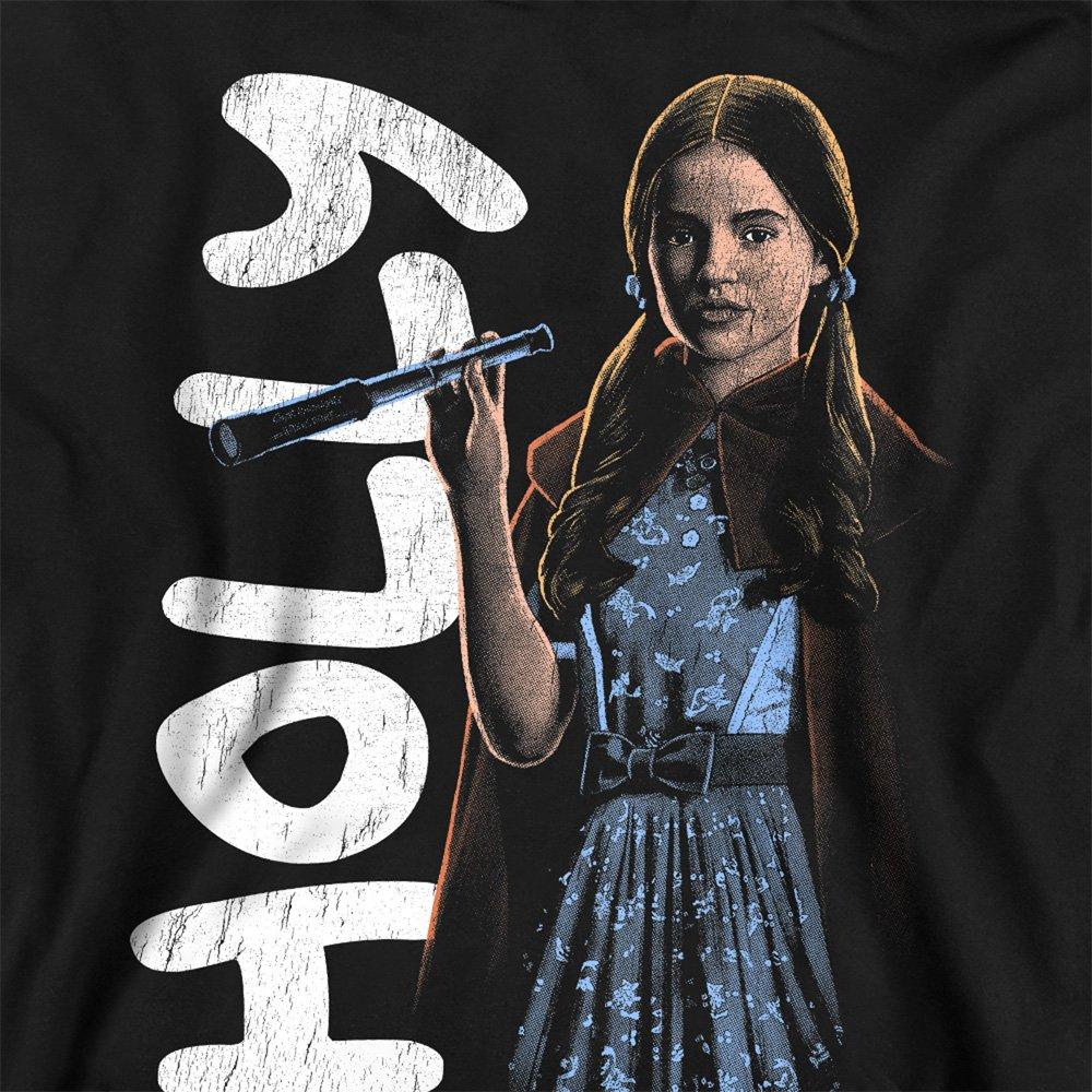 Black - Stranger Things - Stranger Things Holly Neo Homage Sweatshirt Black - 2