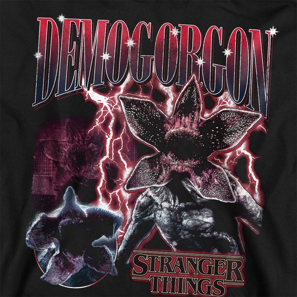 Black - Stranger Things - Stranger Things Demogorgon Homage Sweatshirt Blac - 2