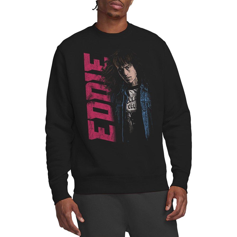 Black - Stranger Things - Stranger Things Eddie Neo Homage Sweatshirt Black - 1