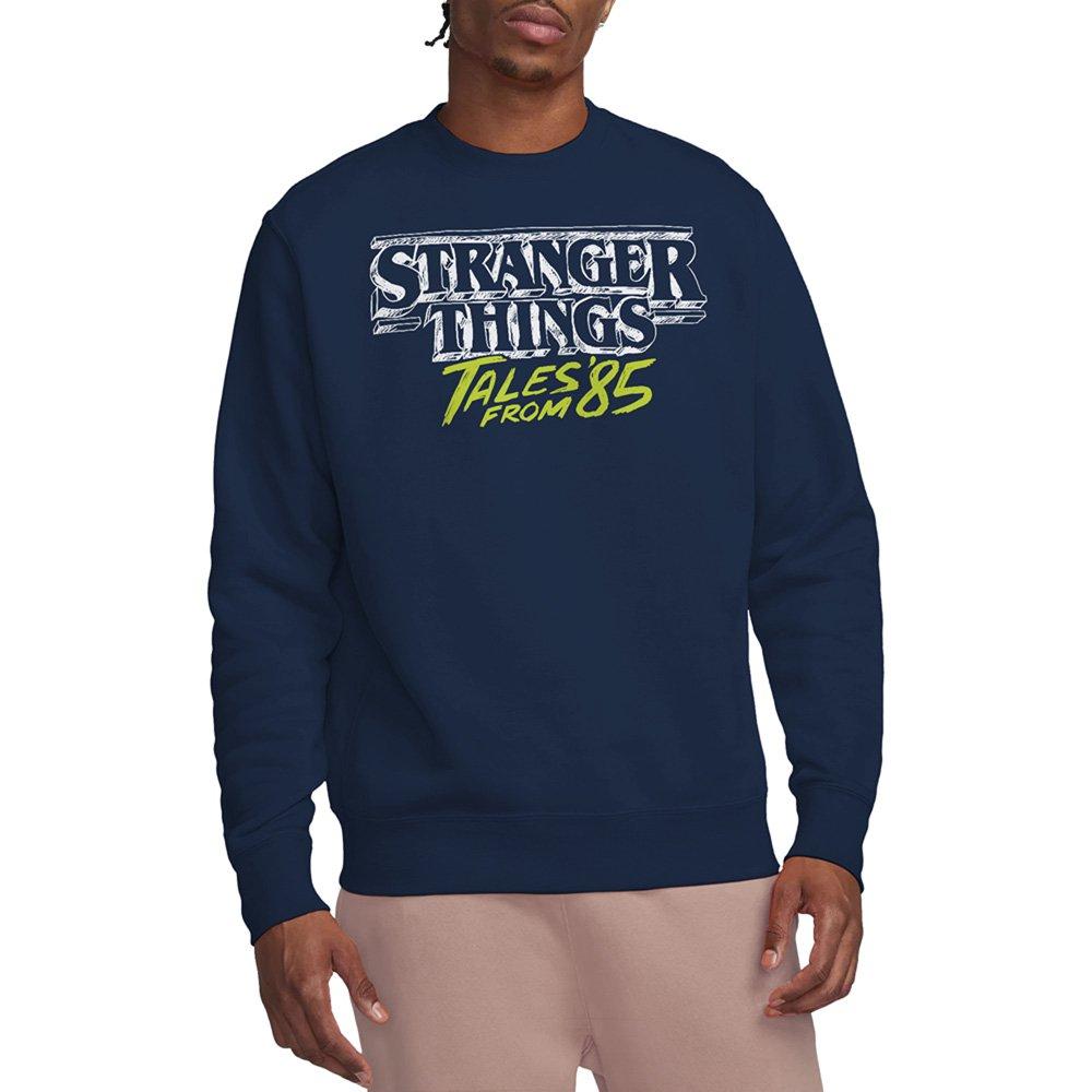 Navy - Stranger Things - Stranger Things Tales From 85 Two Tone Logo Sweats - 1