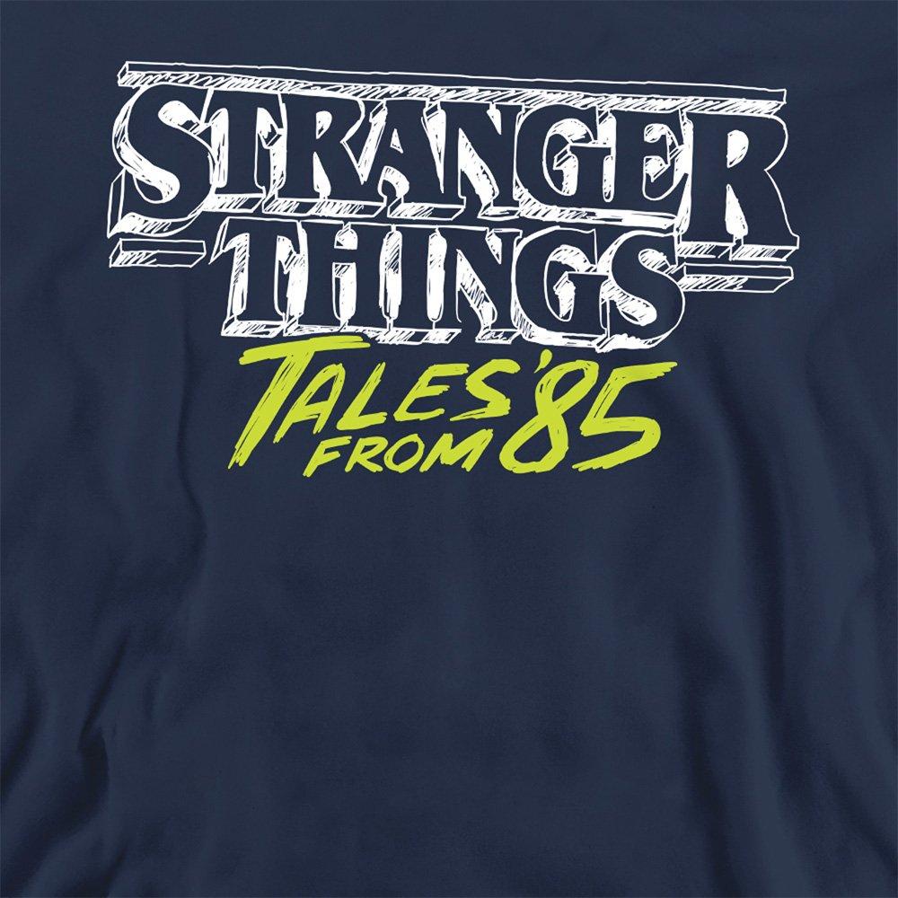 Navy - Stranger Things - Stranger Things Tales From 85 Two Tone Logo Sweats - 2