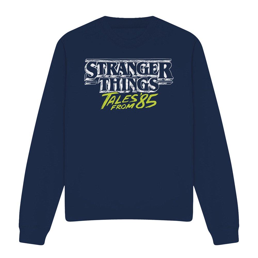 Navy - Stranger Things - Stranger Things Tales From 85 Two Tone Logo Sweats - 4